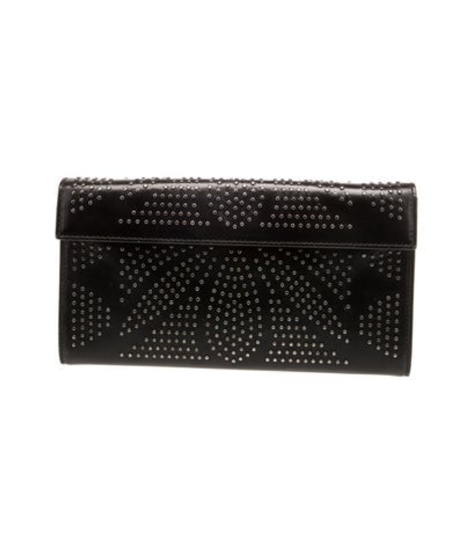 Alaia Leather Clutch