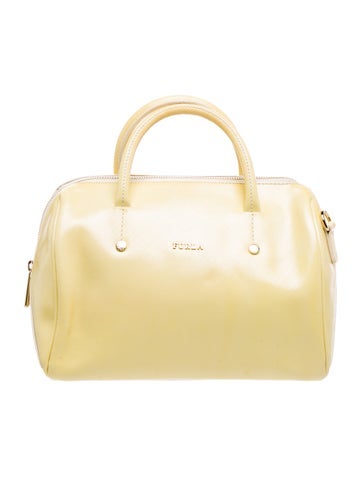 Leather Top Handle Bag