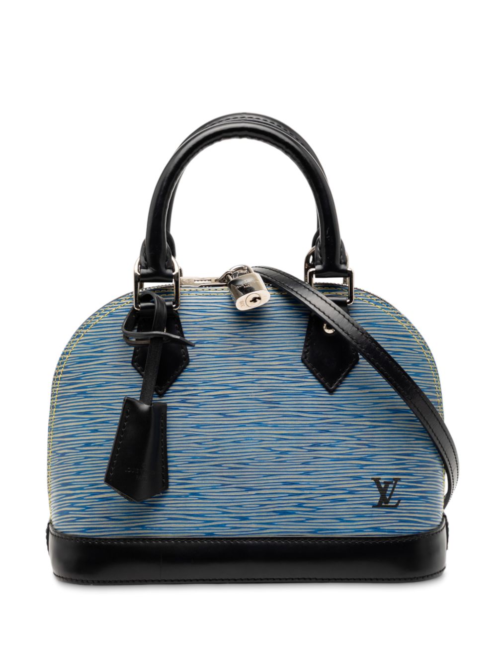 2016 Epi Denim Alma BB satchel