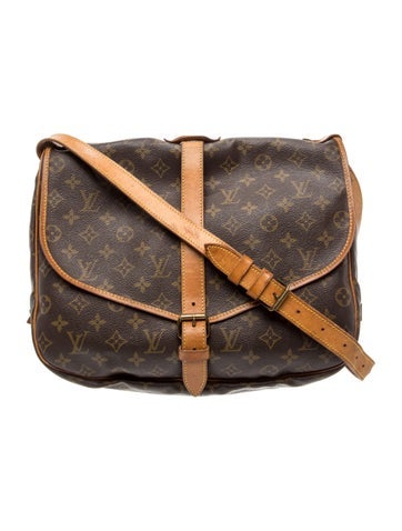 LV Monogram Saumur 30 Vintage
