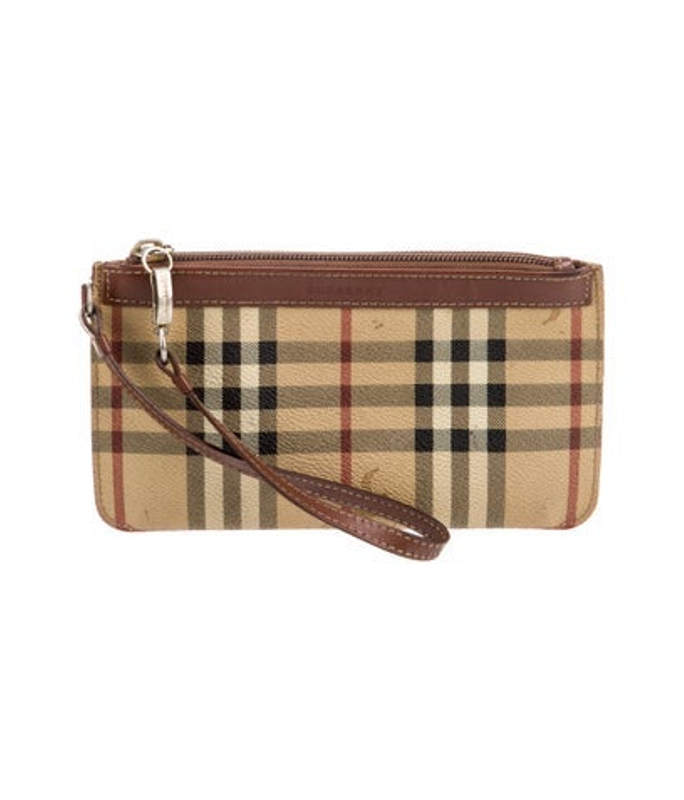 Burberry Haymarket Check Clutch
