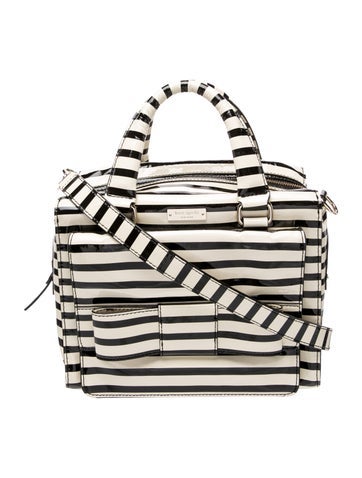 Patent Leather Top Handle Bag