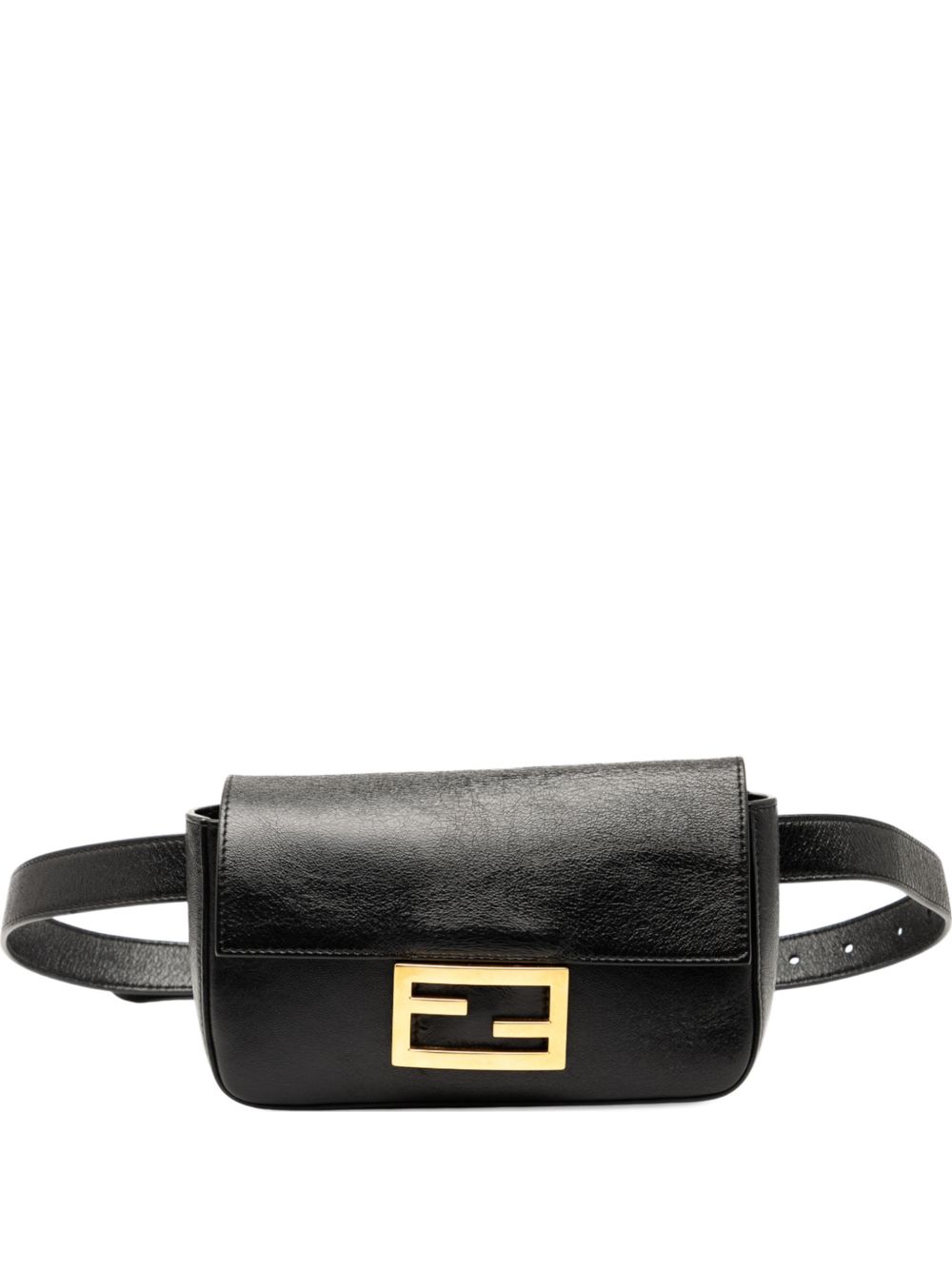 2010-2025 Leather FF Logo Baguette belt bag