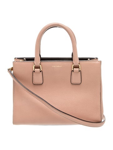 Leather Top Handle Bag