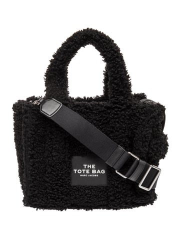 Faux Fur Top Handle Bag