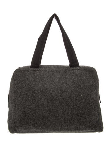 Felt Top Handle Bag