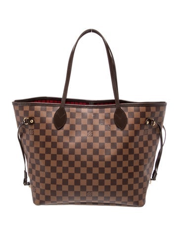 Damier Ebene Neverfull w/Pouch MM