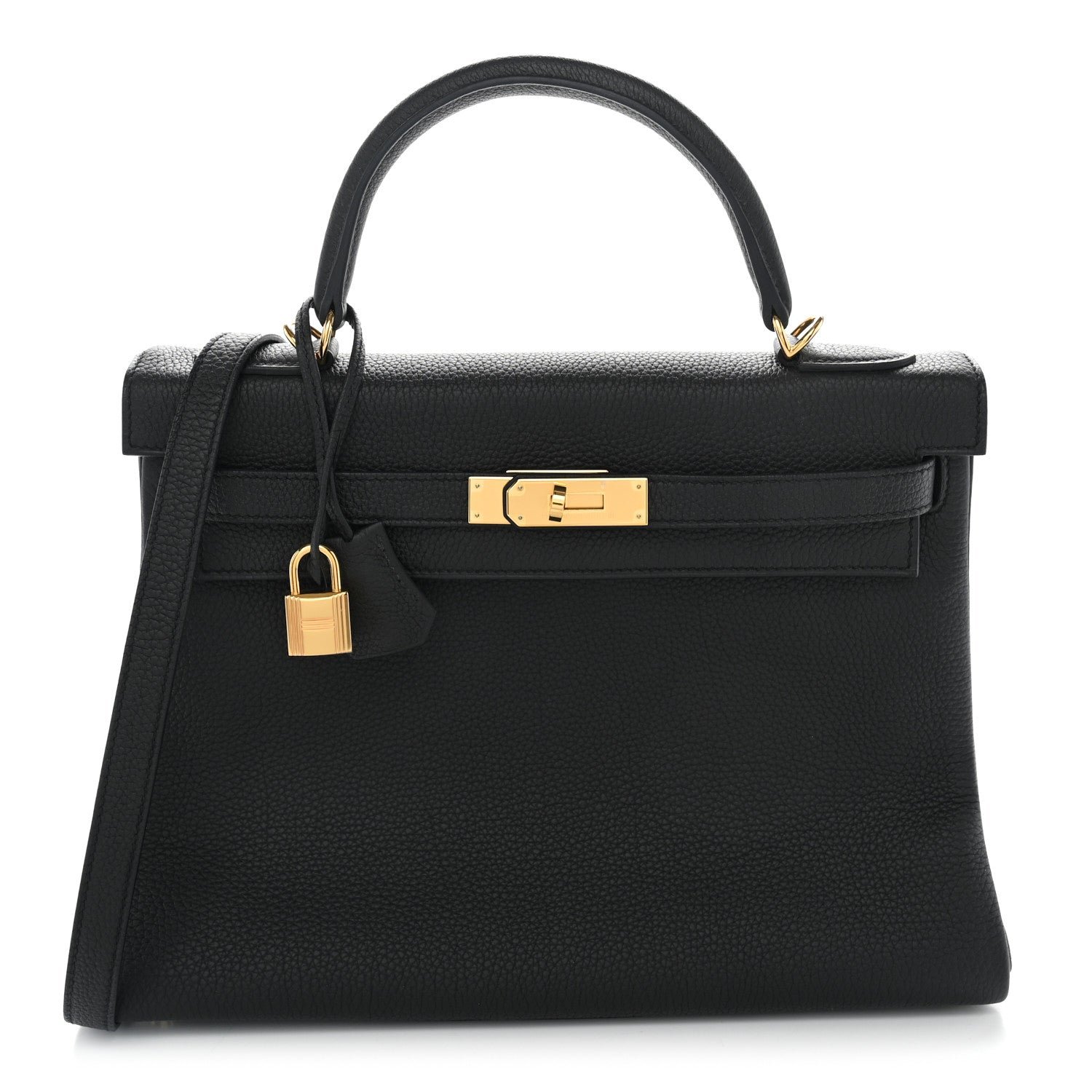 Hermes Togo Kelly Retourne 32 Black