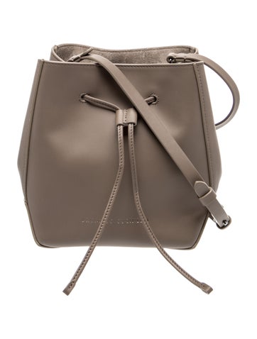 Brunello Cucinelli Leather Bucket Bag