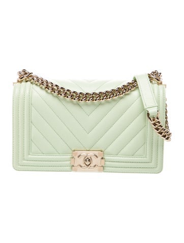 Medium Chevron Boy Bag