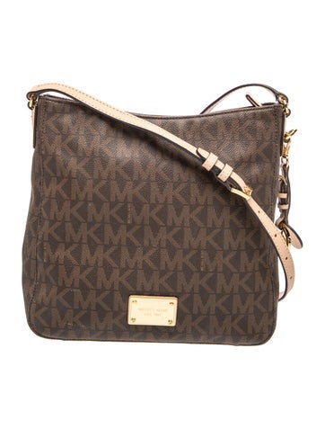 Michael Kors Monogram Messenger Bag