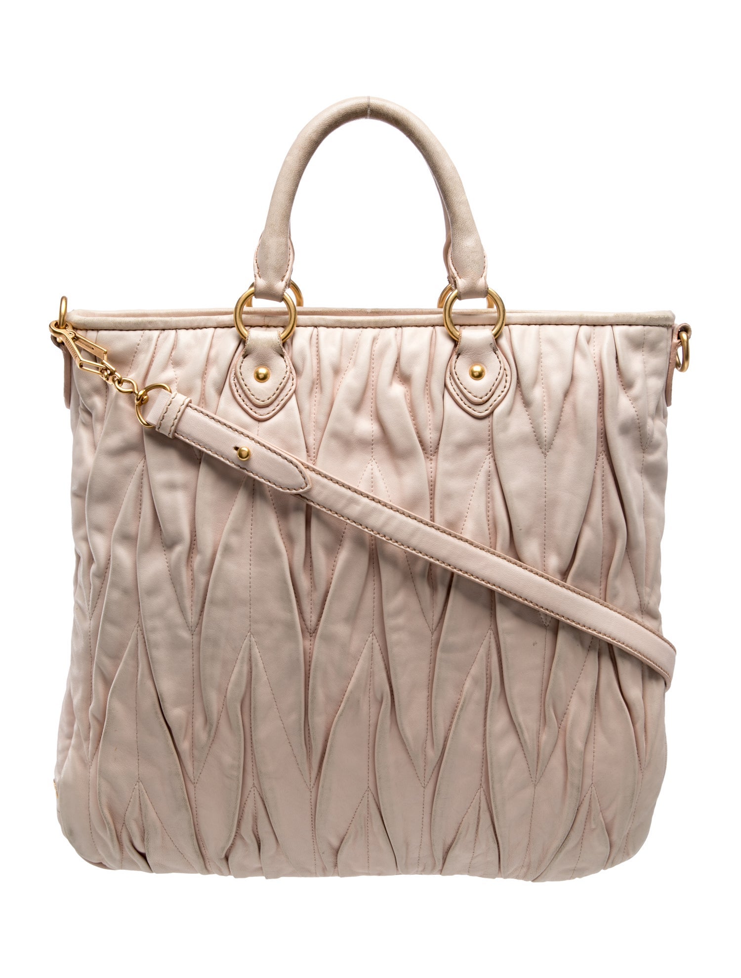 Leather Top Handle Bag