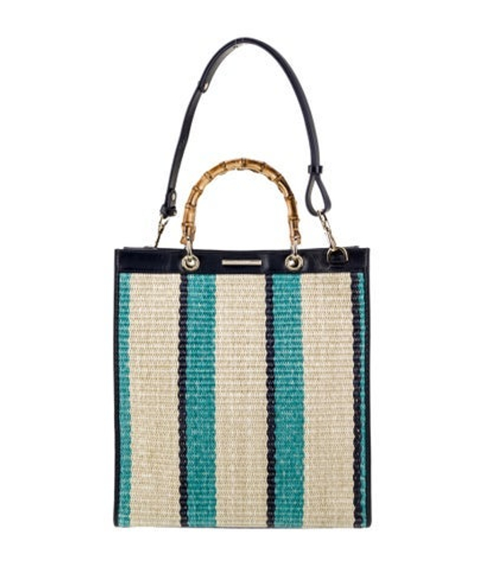 Brahmin Canvas Top Handle Bag W Tags