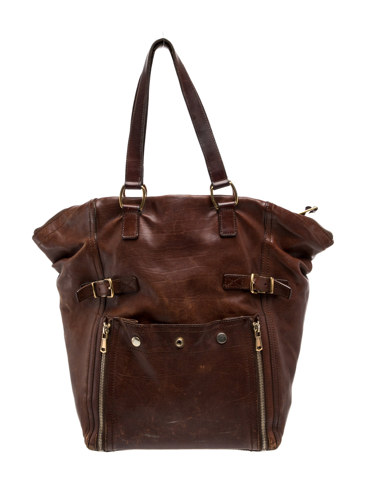 Saint Laurent Leather Hobo