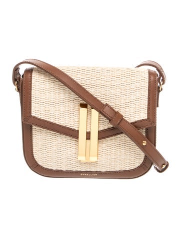Raffia Crossbody Bag