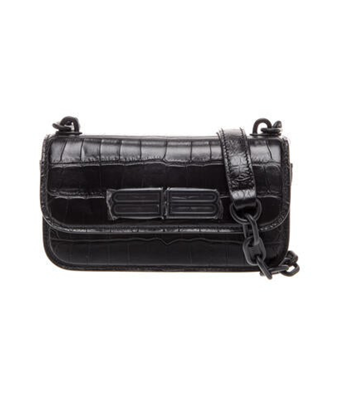 Balenciaga Embossed Leather Gossip Xs
