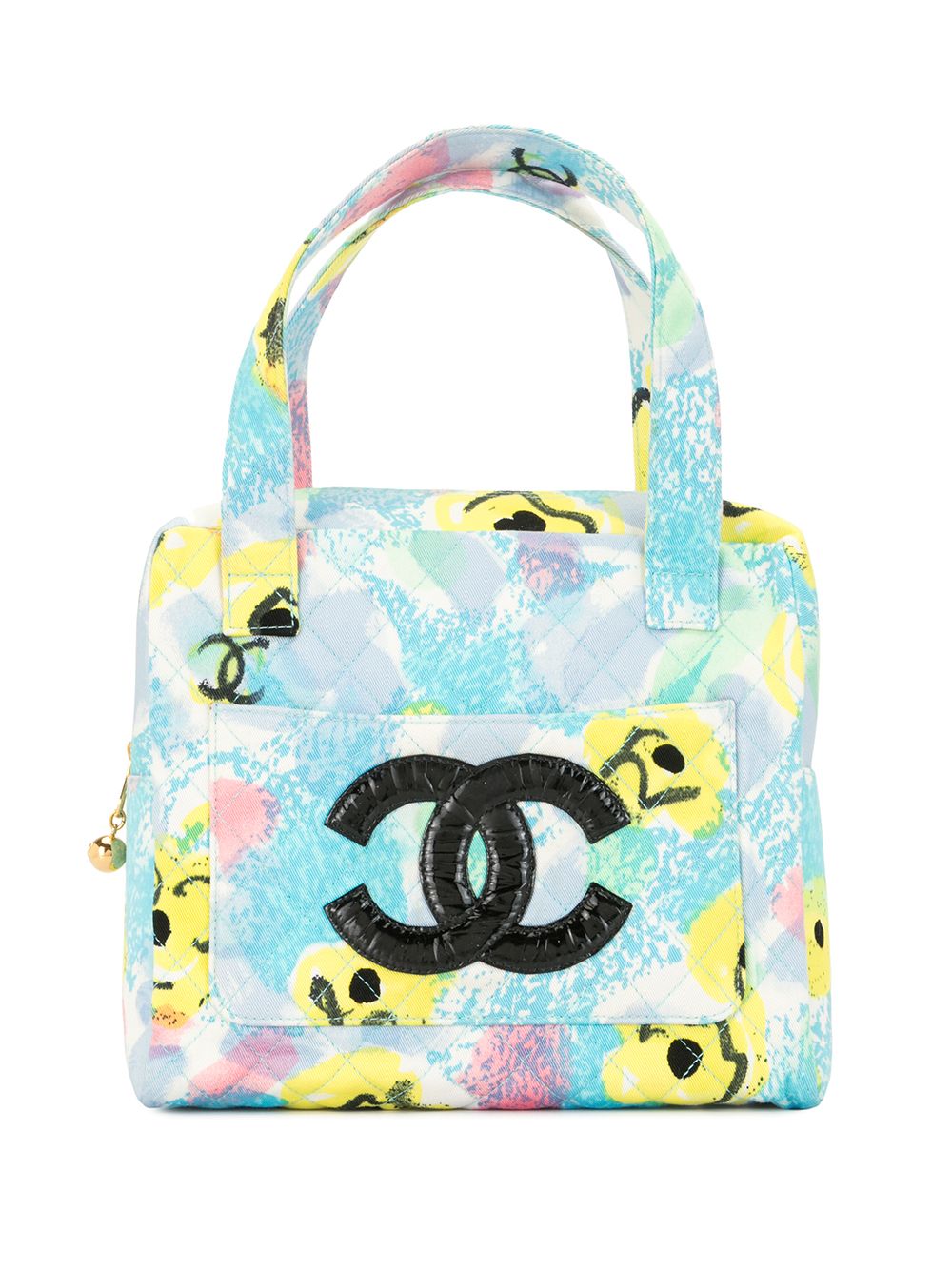 1997 flower CC tote