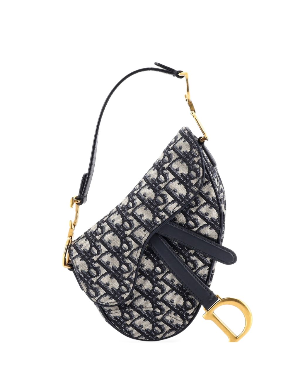 Saddle Handbag Oblique Canvas Mini shoulder bag