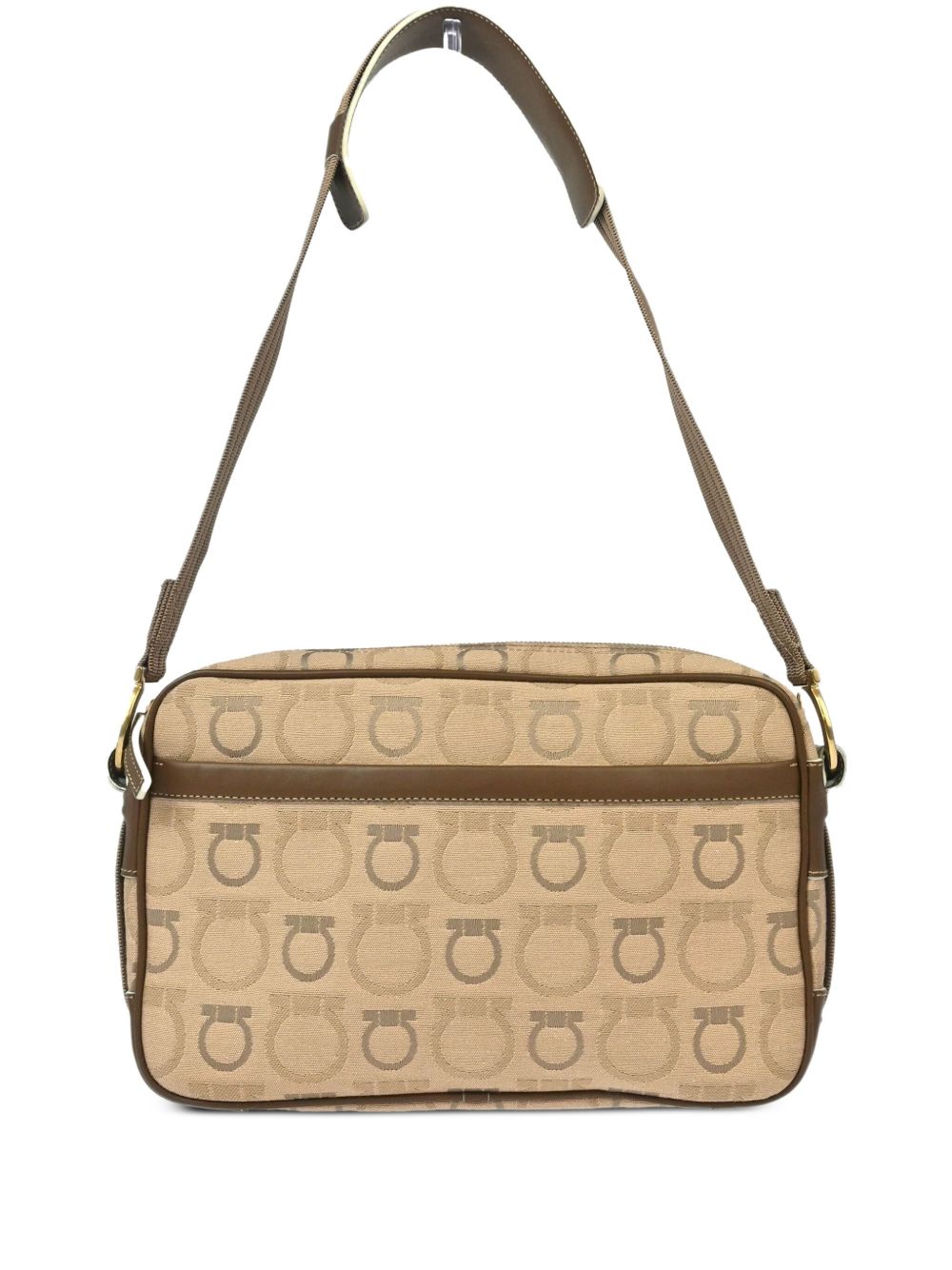 1990-2000s  Gancini-jacquard shoulder bag