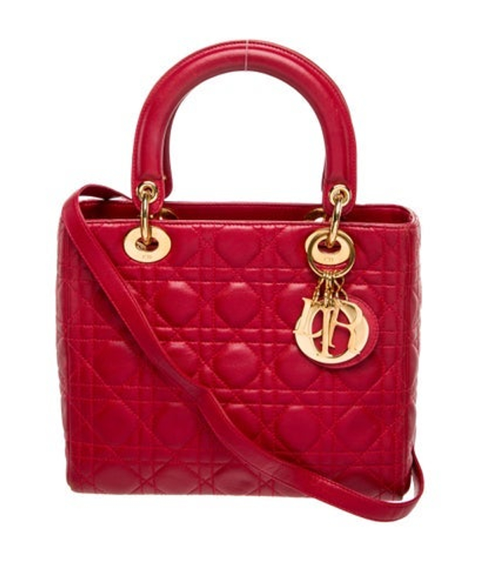 Dior Dior Cannage Lady Dior Medium Vintage