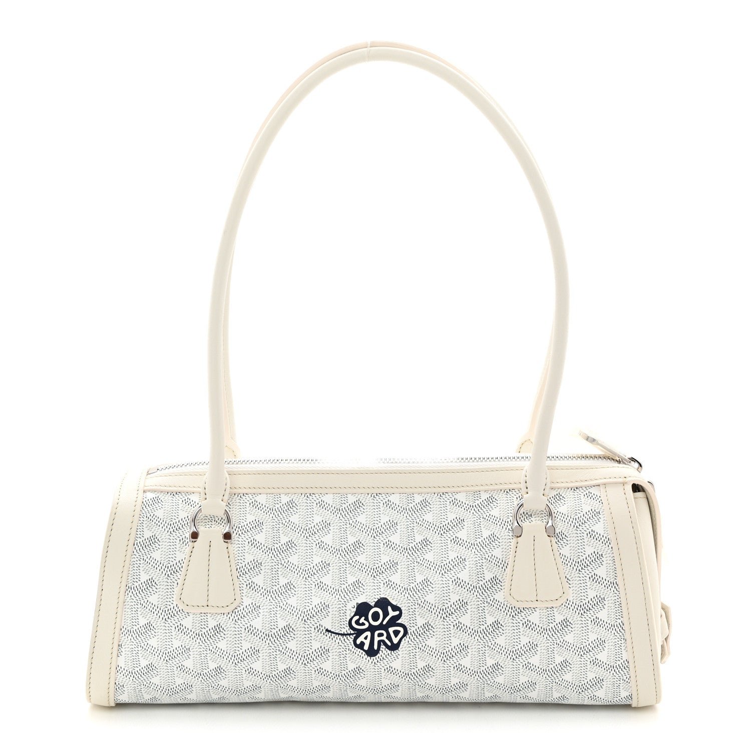 Goyard Goyardine Bonbonniere Bag White