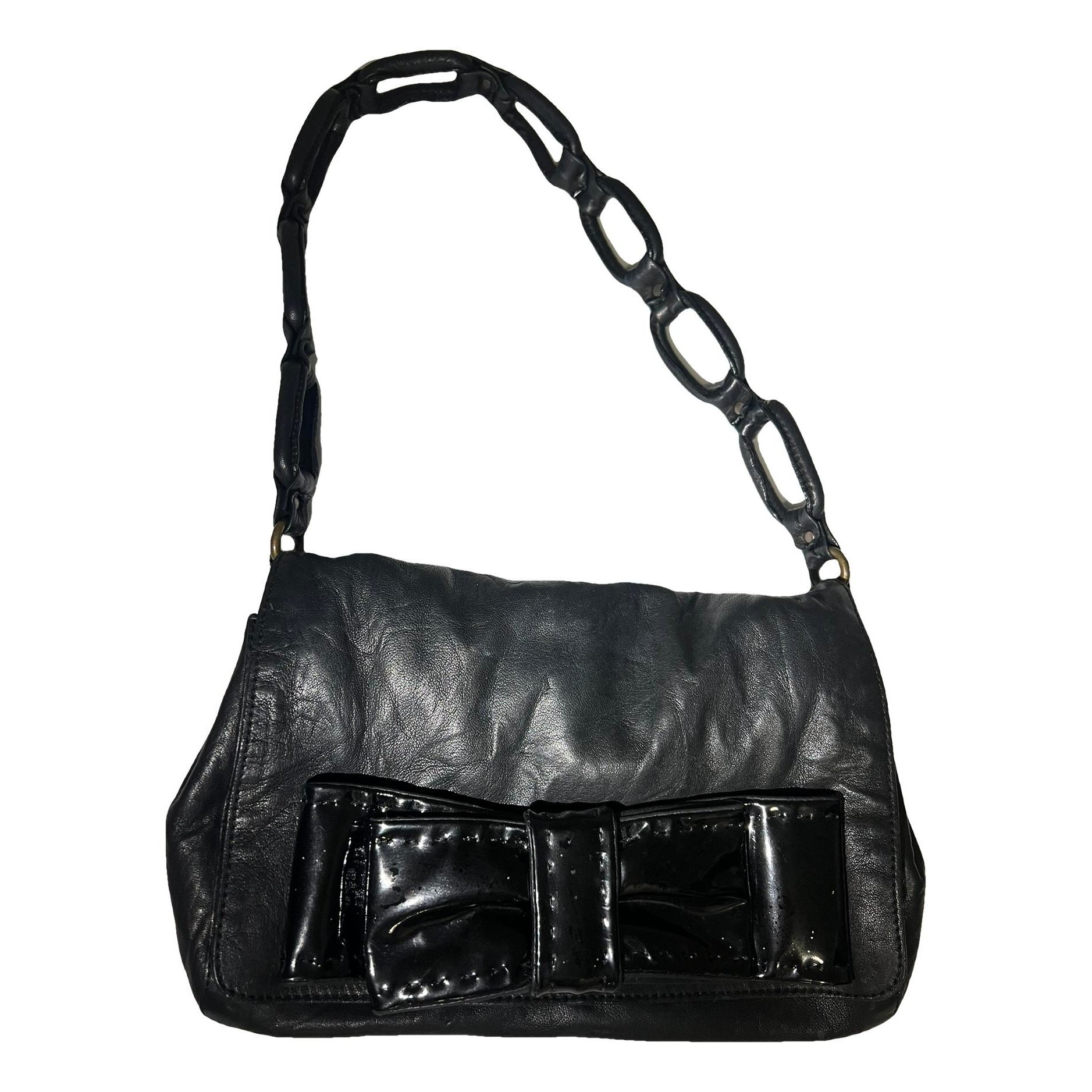 Leather handbag