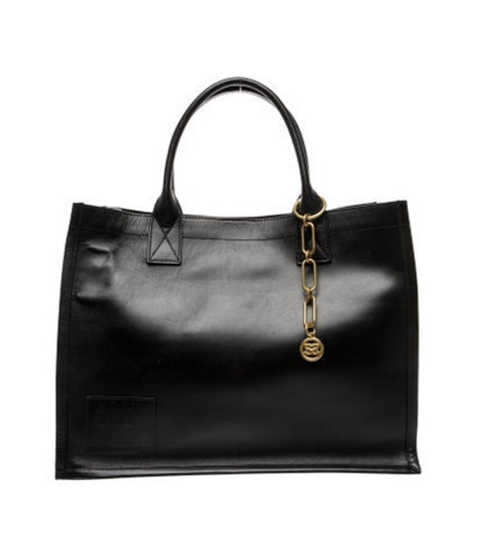 Sandro Leather Top Handle Bag