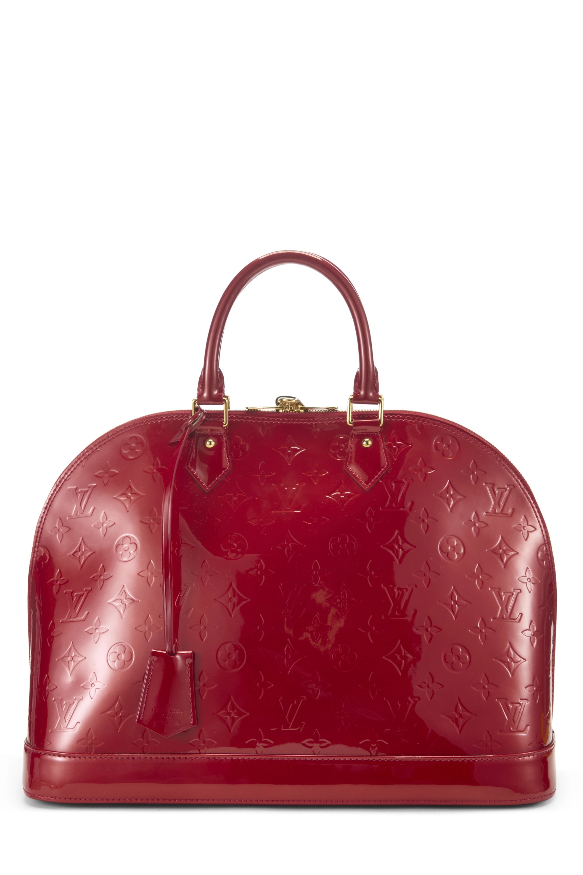 Pomme D'Amour Monogram Vernis Alma GM NM