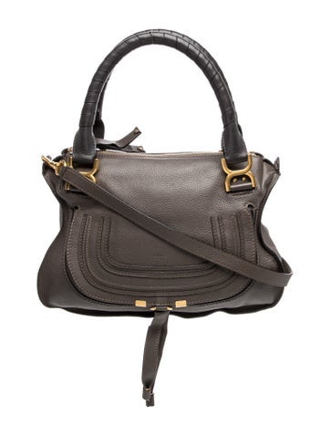 Leather Top Handle Bag