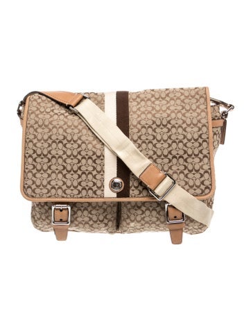 Coach Canvas Messenger Bag