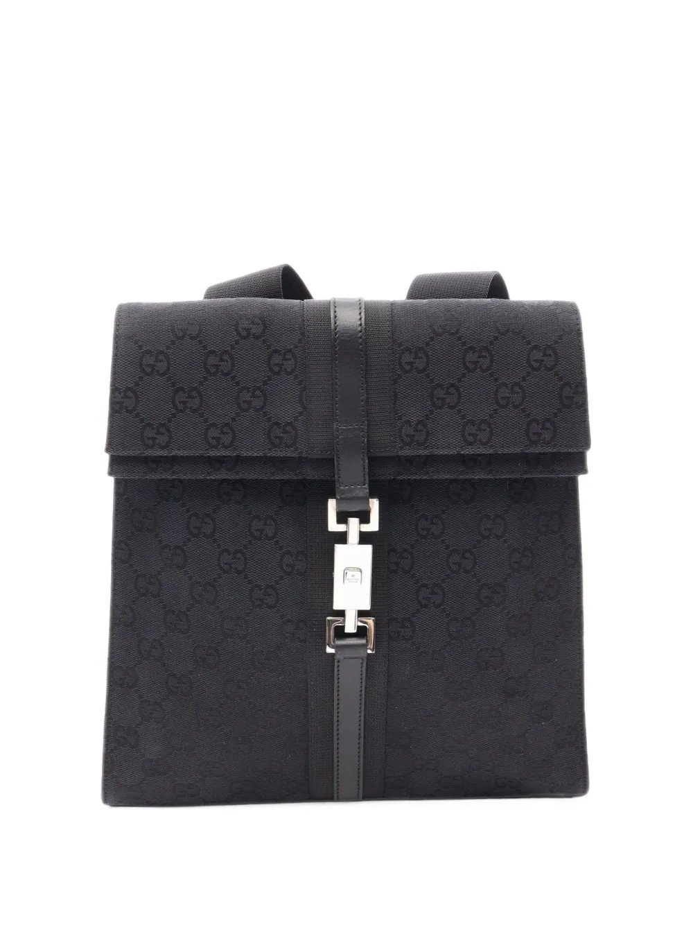2000s GG canvas backpack