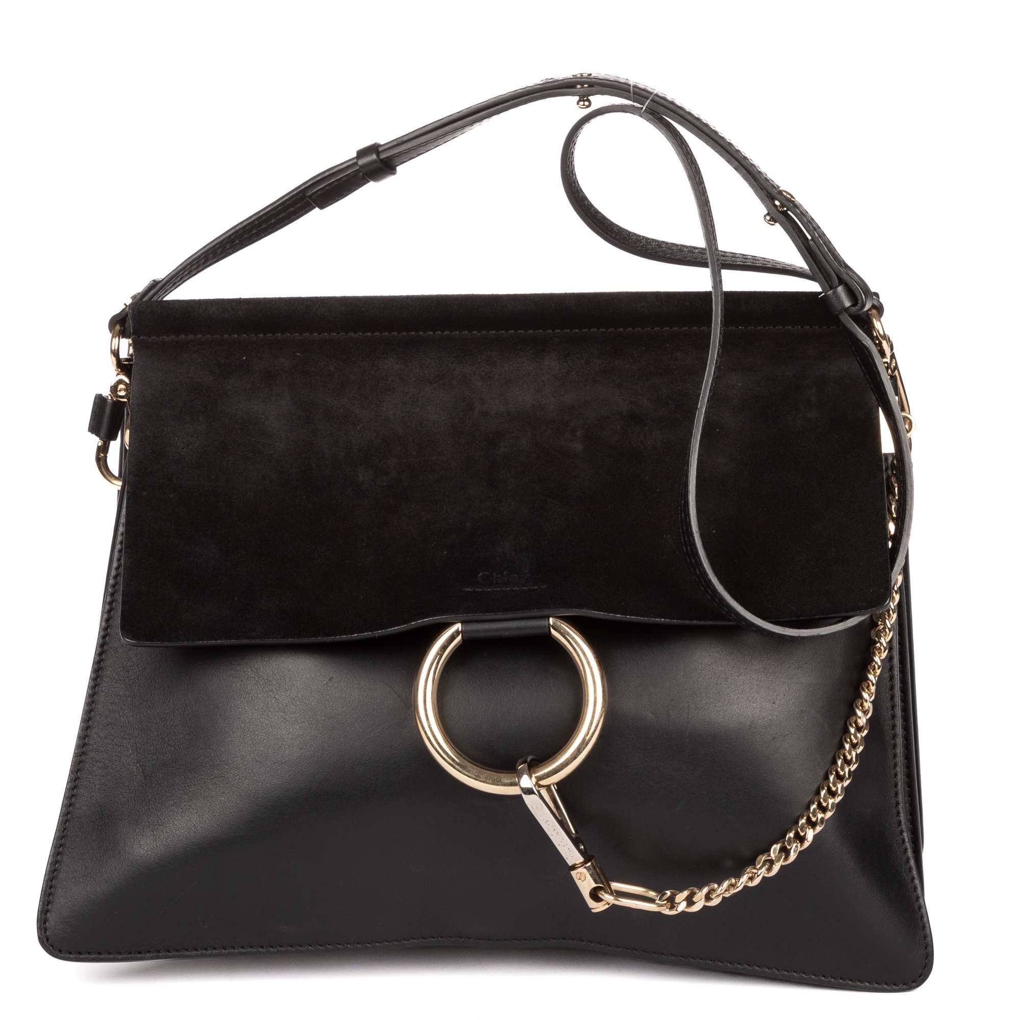 Faye leather handbag