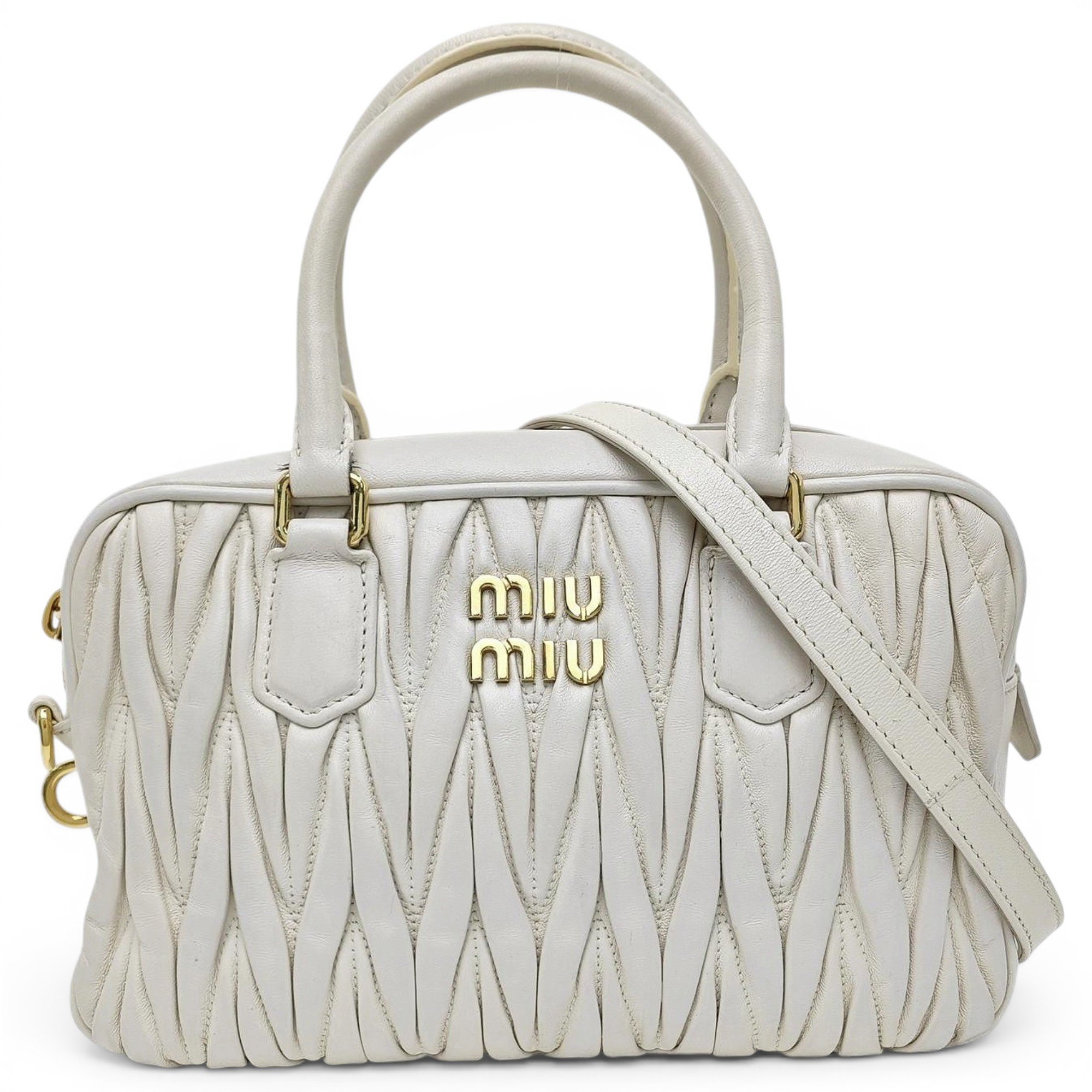 Arcadie leather handbag