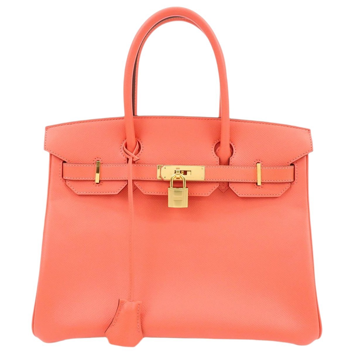 Birkin 35 leather handbag