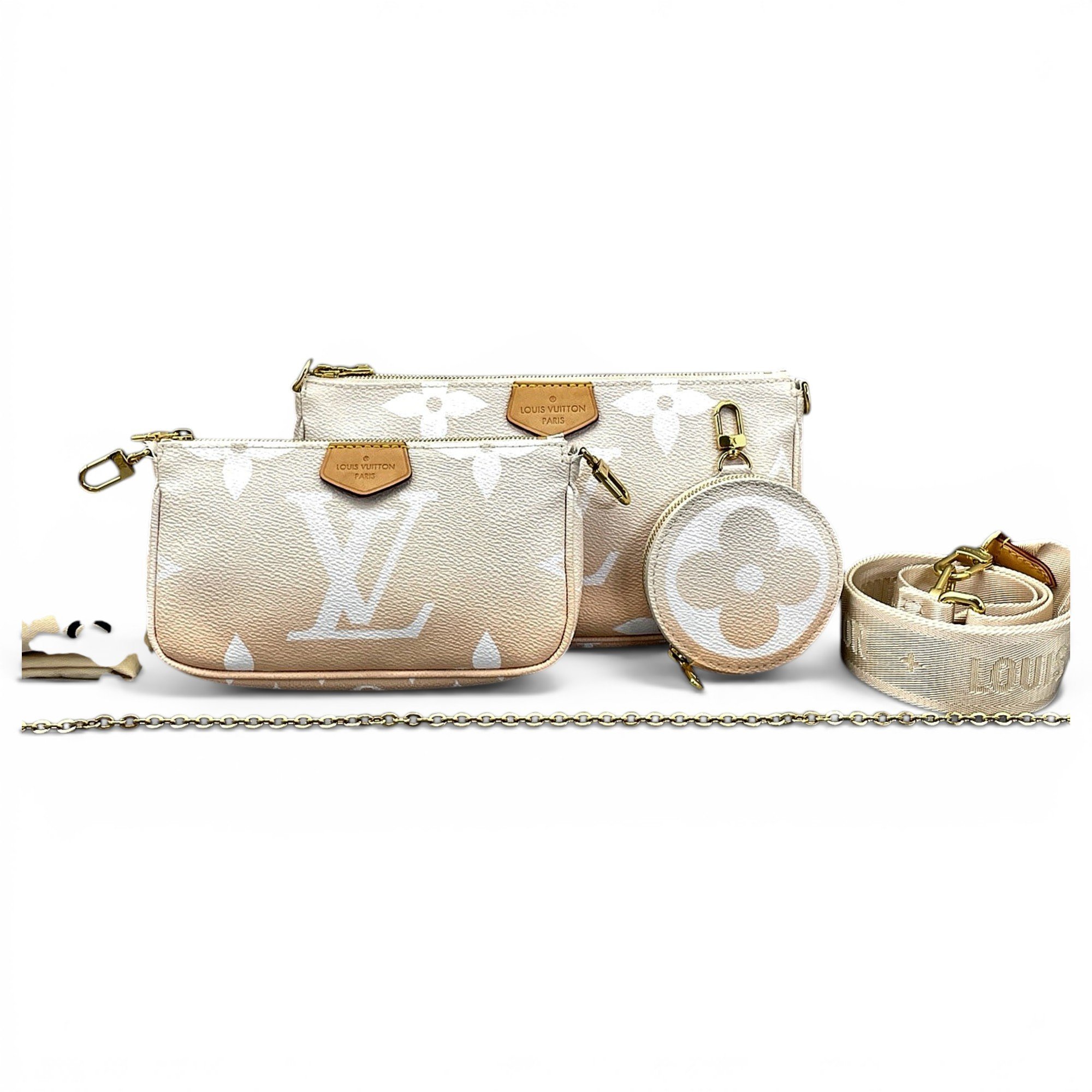Multi Pochette Accessoires leather handbag
