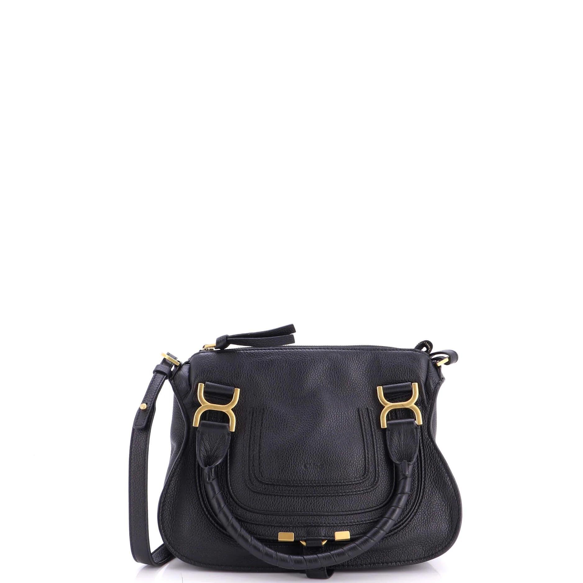 Leather satchel
