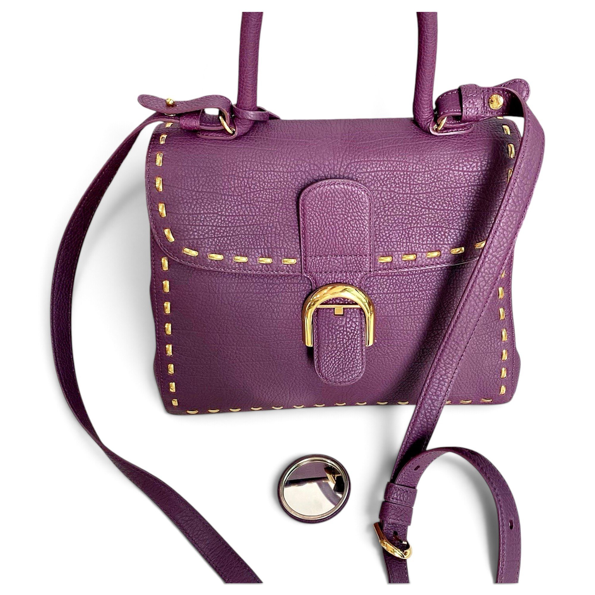 Brillant leather handbag