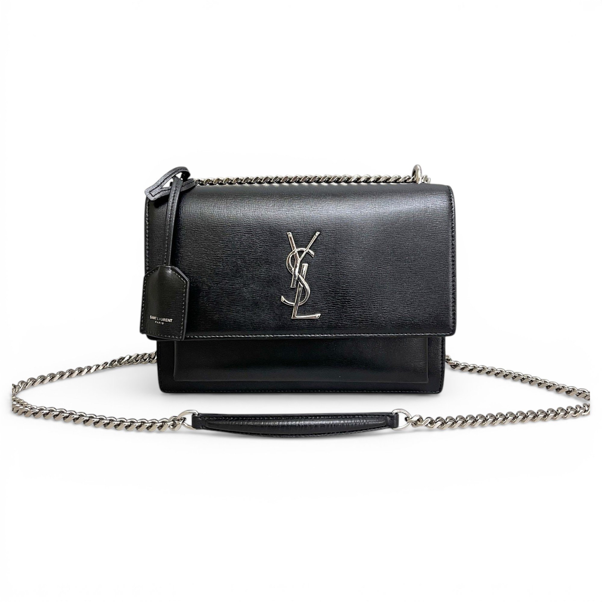 Sunset leather handbag