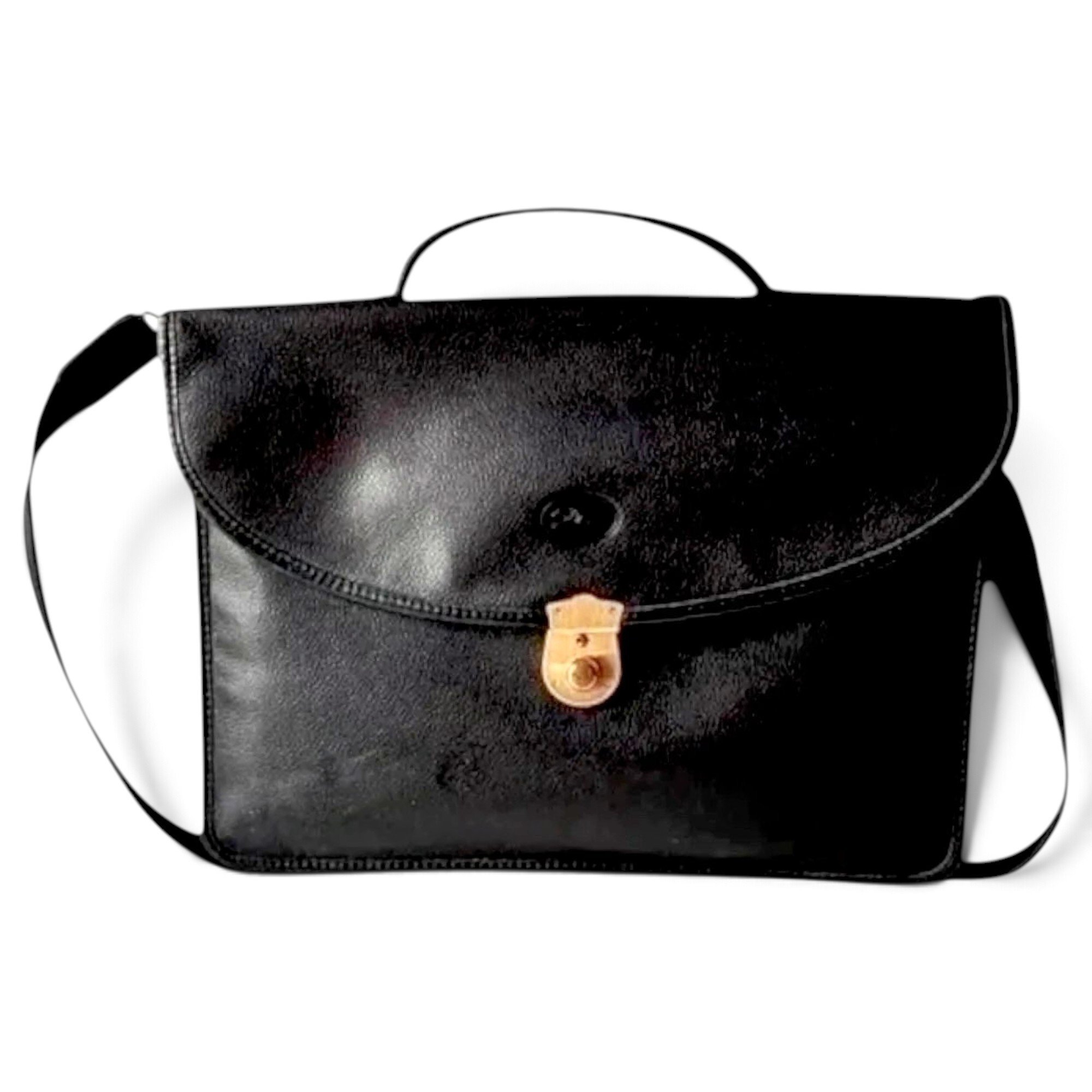 Leather satchel