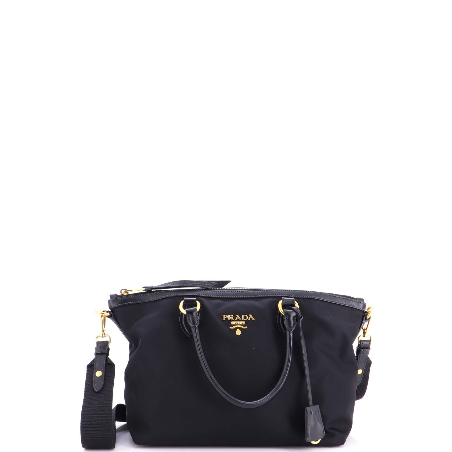 Convertible Zip Tote Tessuto Small