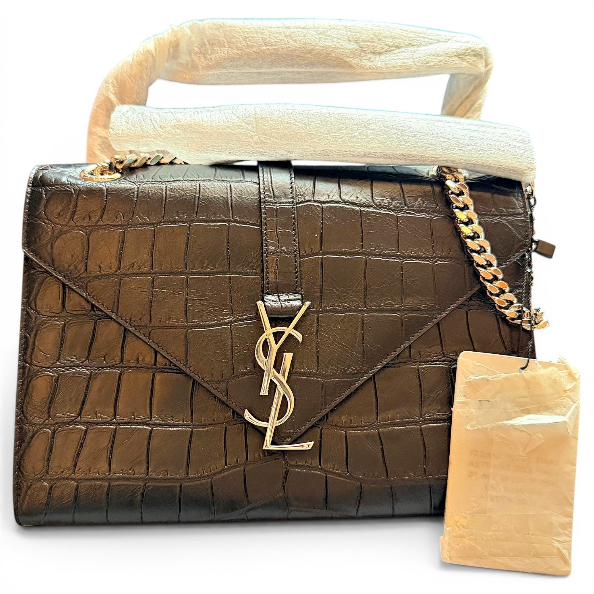 Collége monogramme leather handbag