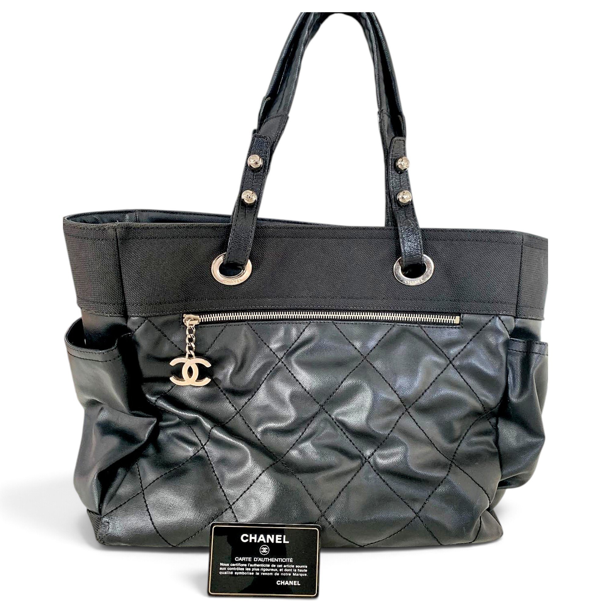 Paris-Biarritz leather tote