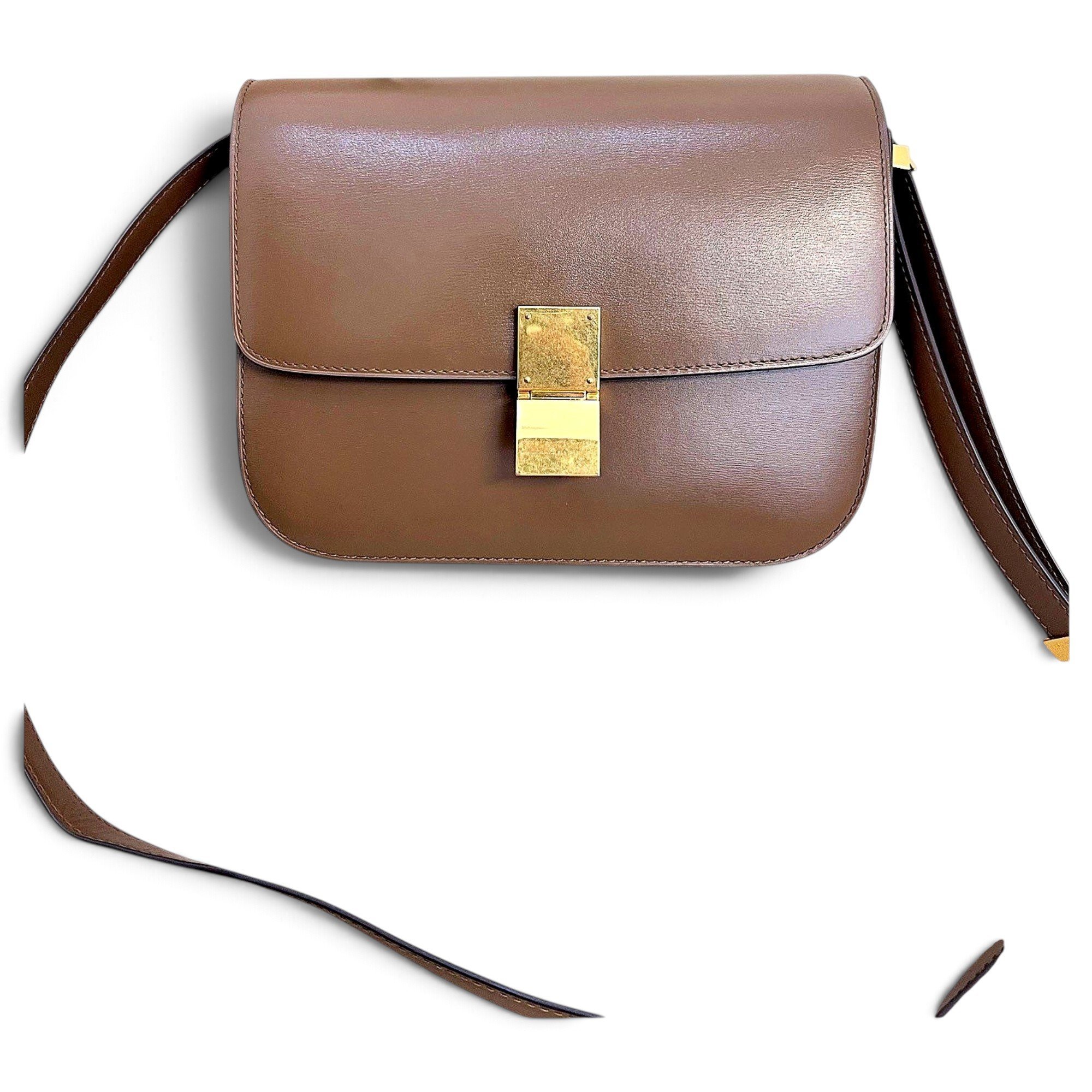 Classic leather handbag