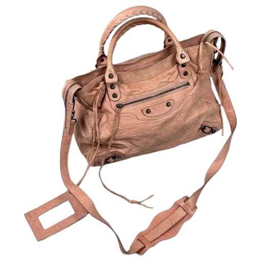 Leather handbag