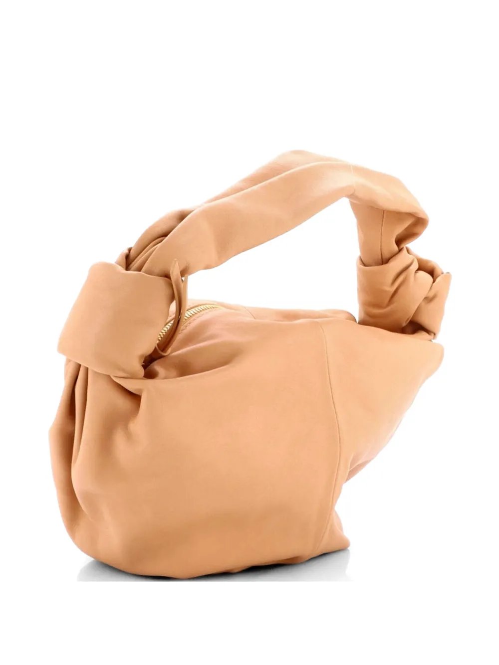 Double Knot Leather Mini hobo bag