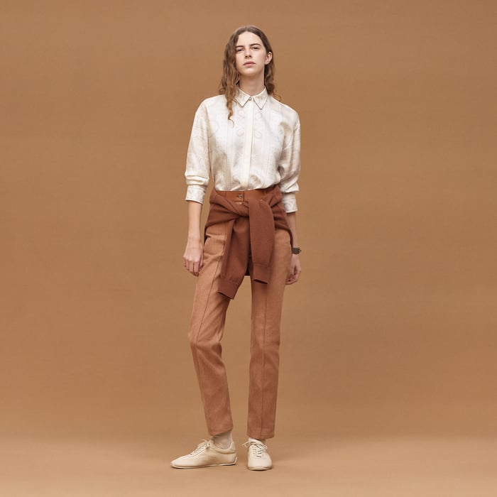 Blanc Tulle "Porte-bonheur Bandana" Shirt