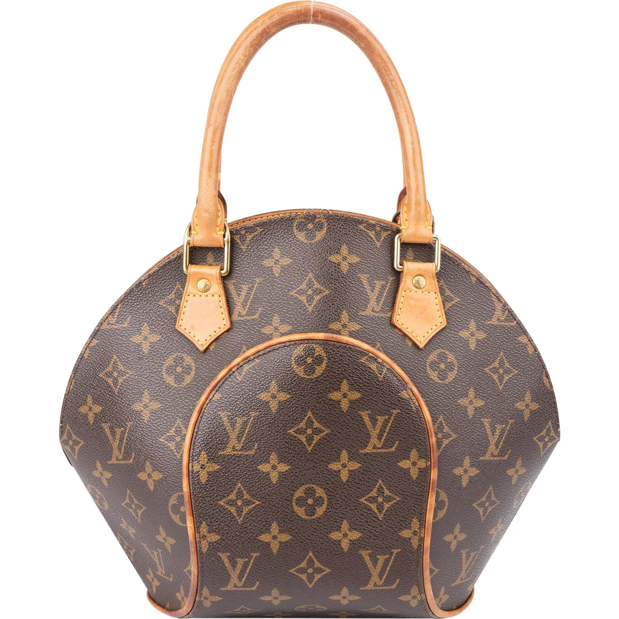 Ellipse leather satchel