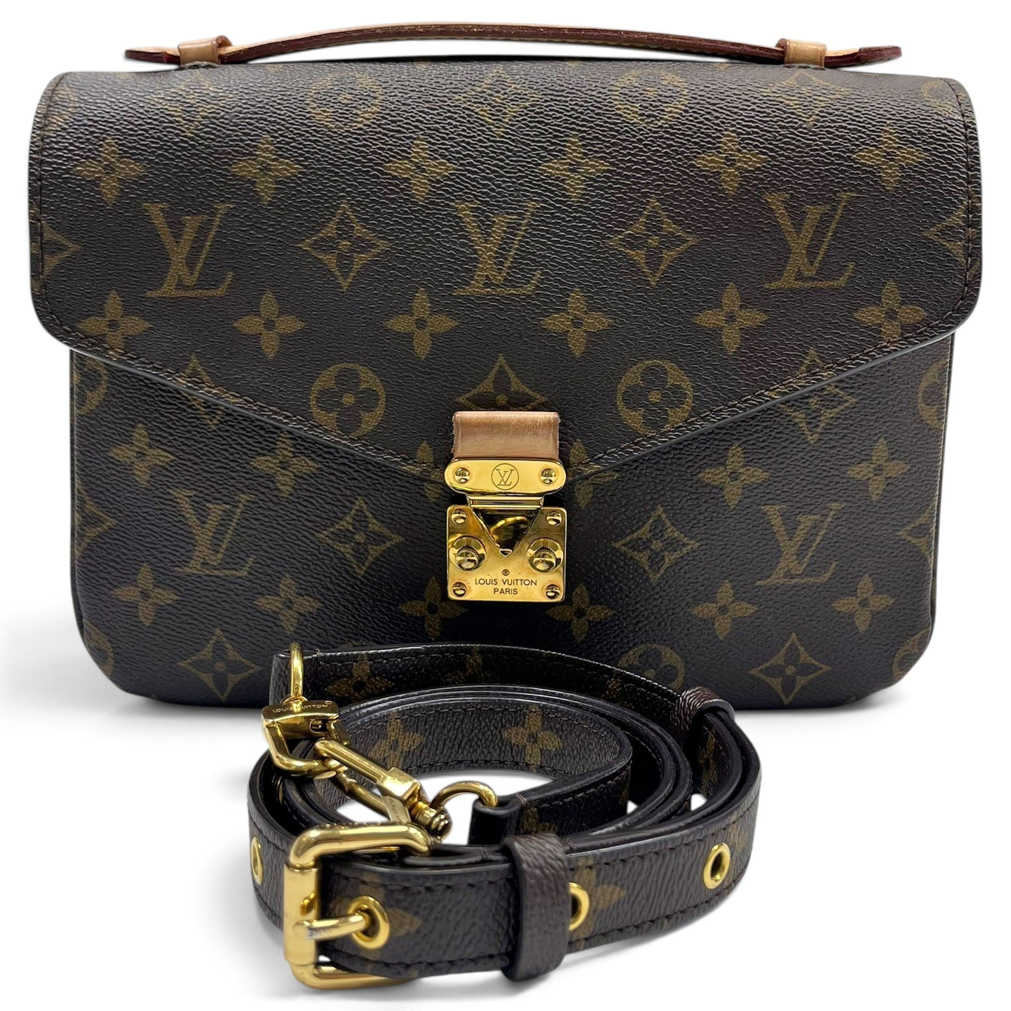 Metis leather handbag