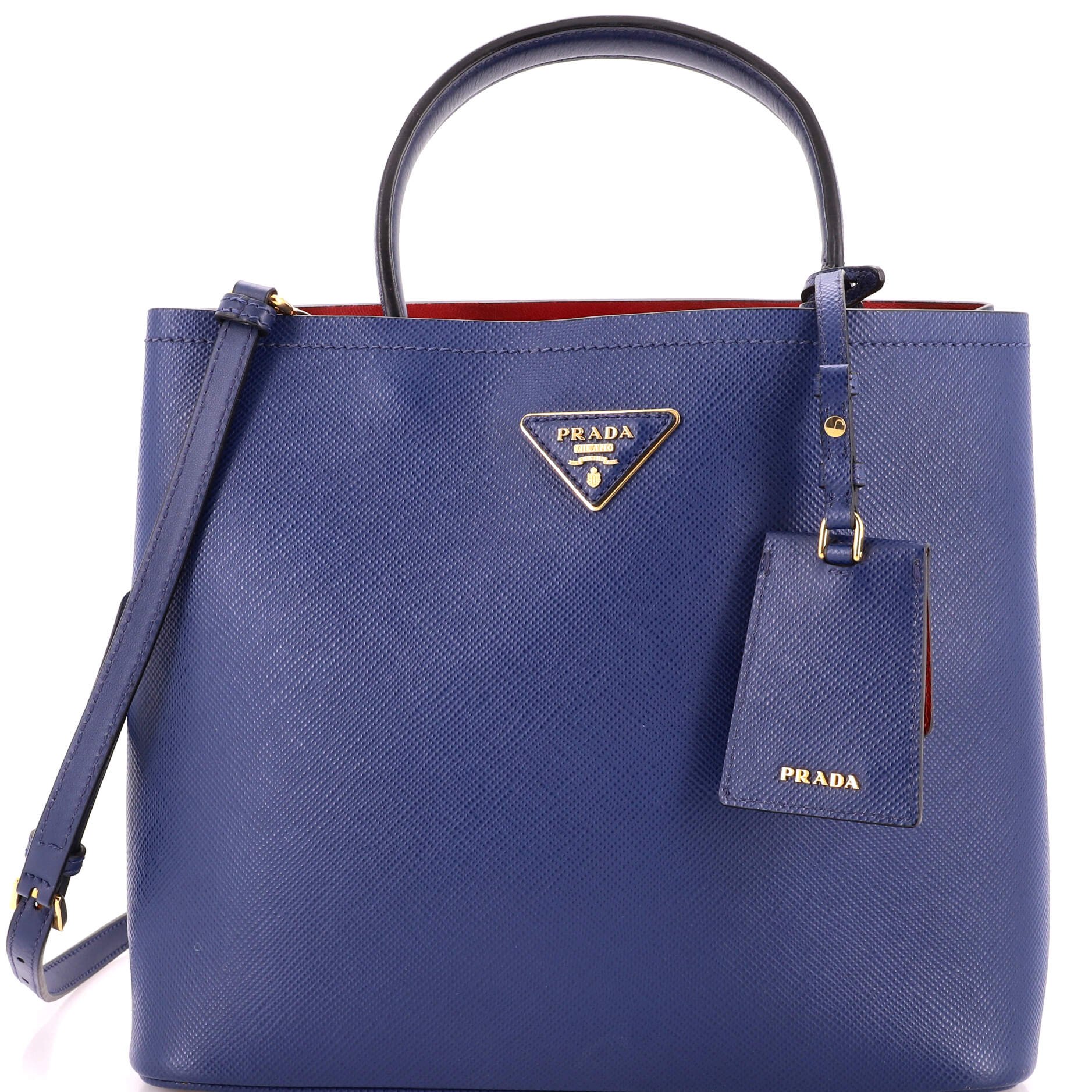 Panier Bucket Bag Saffiano Leather Large