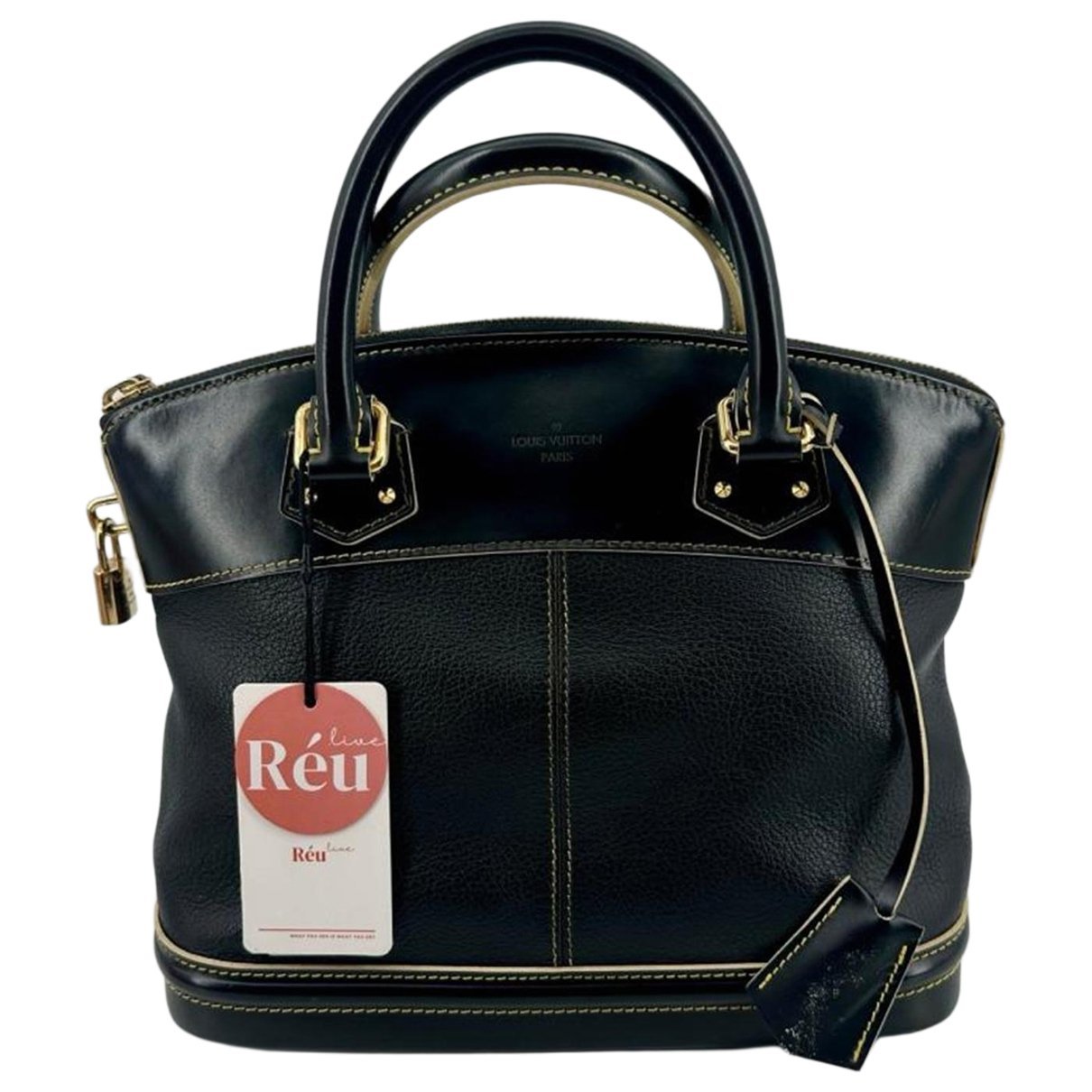 Lockit leather handbag